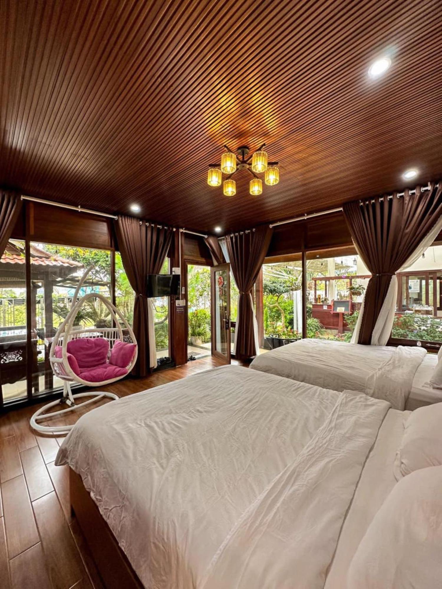 Vuon Tra Homestay Mang Den Kon Von Kla Экстерьер фото