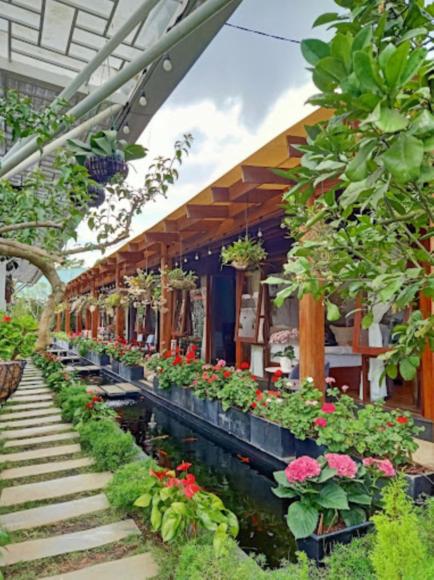 Vuon Tra Homestay Mang Den Kon Von Kla Экстерьер фото