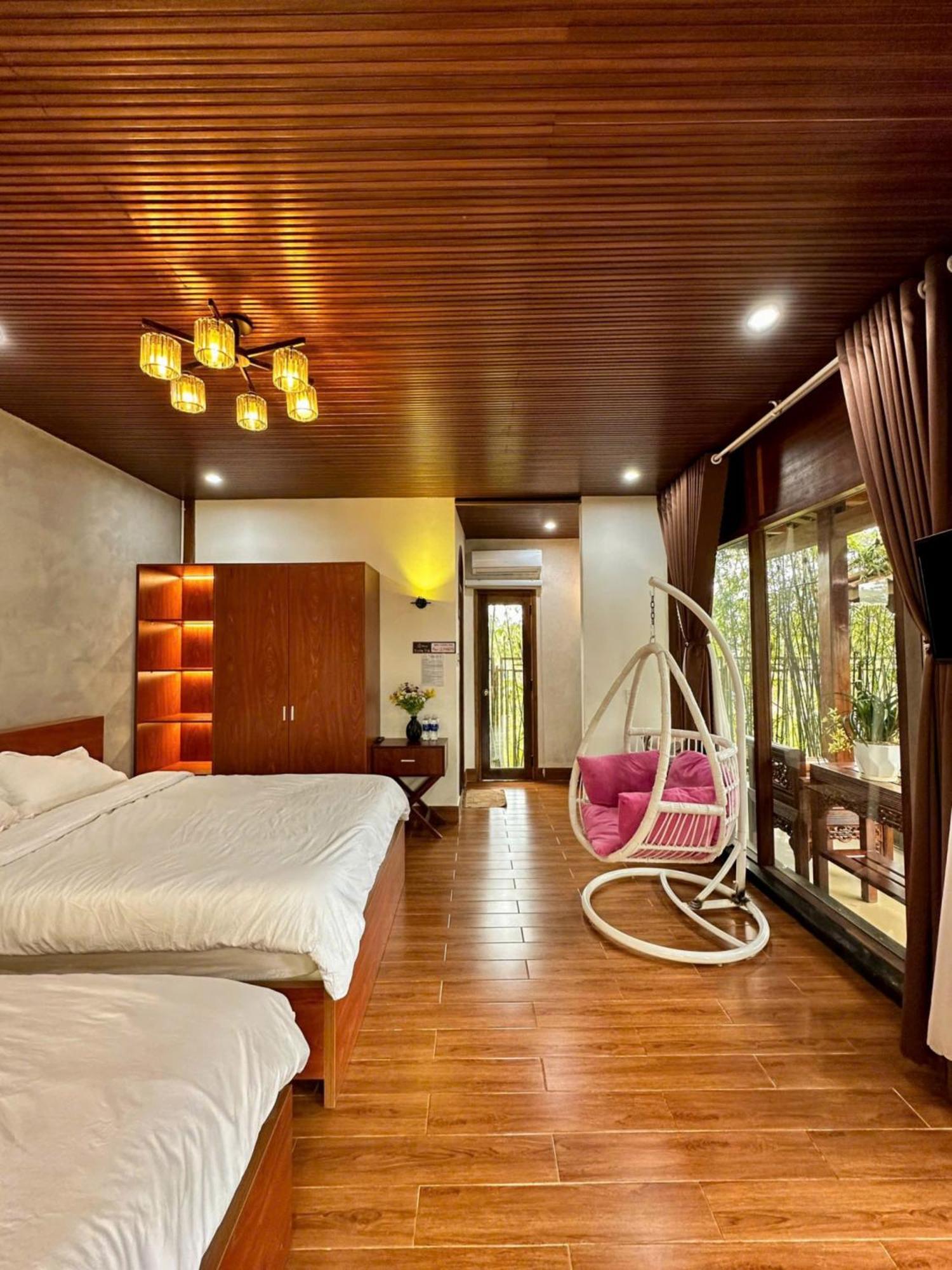 Vuon Tra Homestay Mang Den Kon Von Kla Экстерьер фото