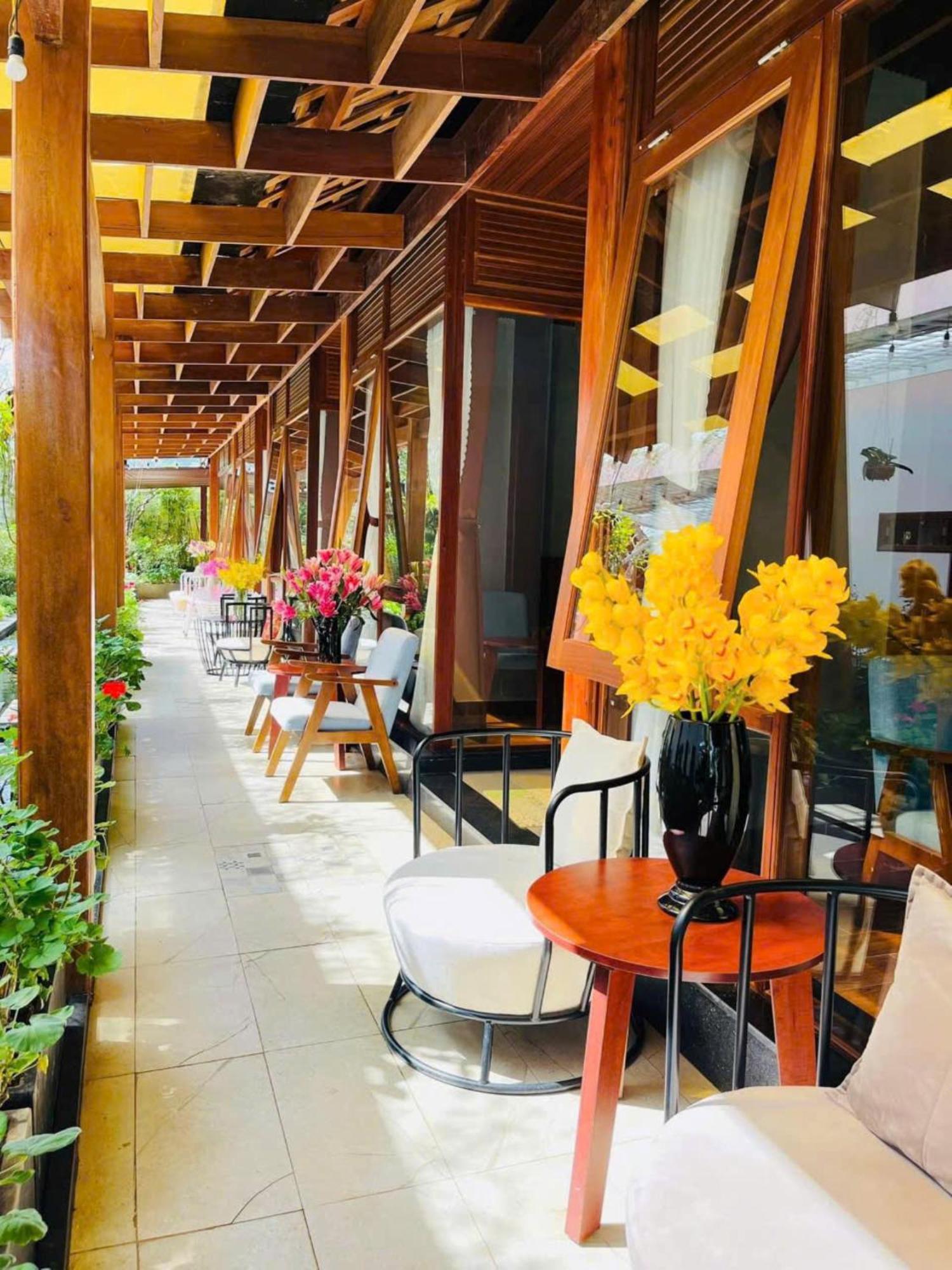Vuon Tra Homestay Mang Den Kon Von Kla Экстерьер фото